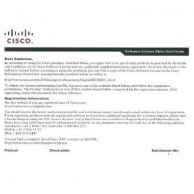 Лицензия Cisco A9K-9001-MOB-LIC=