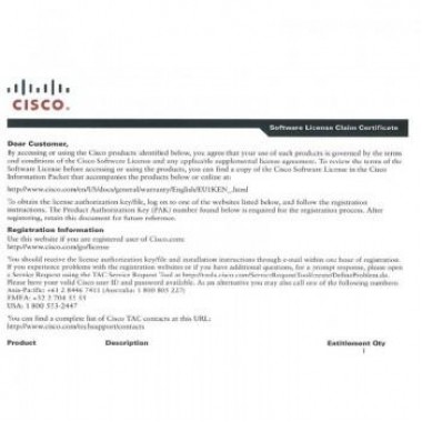 Лицензия Cisco ASR-9901-1G-UPG