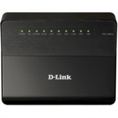 Маршрутизатор D-Link DSL-2750U/RA/U3A