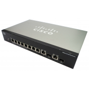 Коммутатор Cisco SG200-10FP-EU