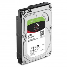 Жесткий диск HDD SATA-III Seagate 3000Gb, ST3000VN000, NAS Edition, 5900 rpm, 64Mb buffer