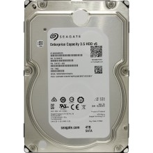 Жесткий диск HDD SATA Seagate 4000Gb (4Tb), ST4000NM0035, Enterprise Capacity, 7200 rpm, 128Mb buffer